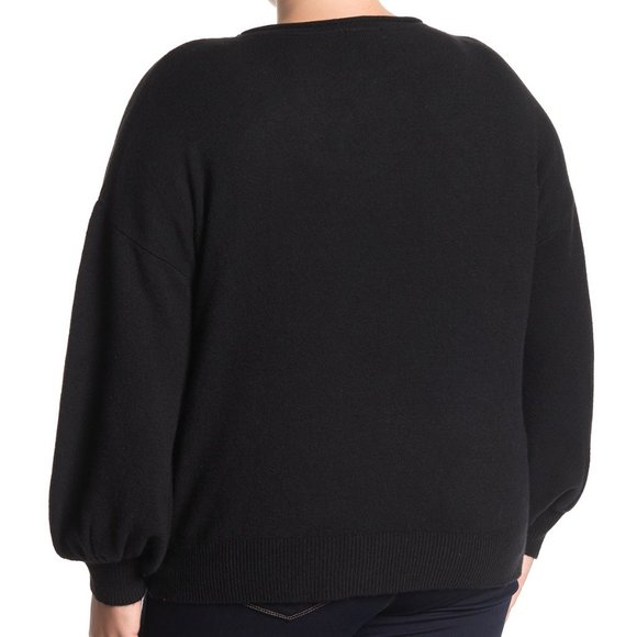 NWT 14th & Union Boatneck Balloon Sleeve Sweater - Picture 2 of 4